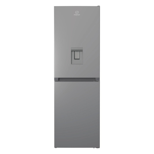 Indesit Total No Frost IBTNF 60182 S AQUA UK Fridge Freezer - Silver