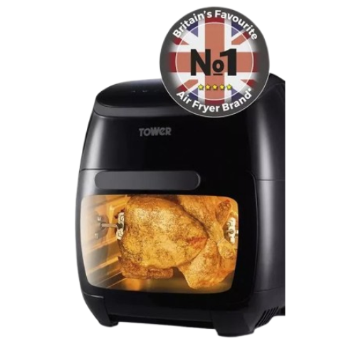 Tower T17076 Xpress Pro Combo 11 Litre 10-in-1 Air Fryer Oven with Rotisserie